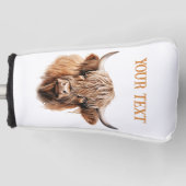 Phantastische HIGHLANDER Golf Head Cover Headcover (Vorderseite)