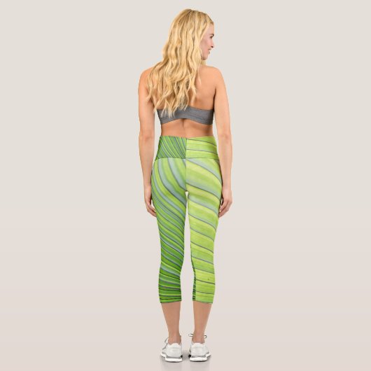 Phantastische Hochwaisted Capris für Frauen (Rückseite)