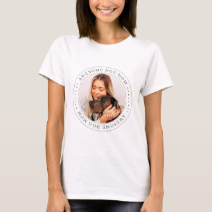 Phantastische Hunde Mama Seit 20XX Klassisches Fot T-Shirt