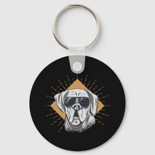 Phantastische Hundssungbrille Schlüsselanhänger