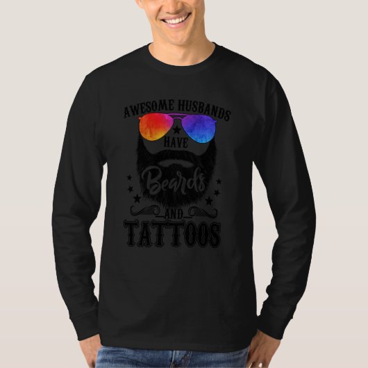Phantastische Husbys haben Bärte und Tattoos Shirt (Vorderseite)