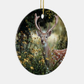 phantastische Jagd auf Hirsche Keramik Ornament (Rechts)