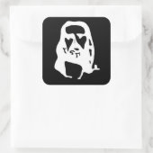 Phantastische Jesus-Christus-Illusion Quadratischer Aufkleber (Tasche)