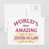 Phantastische Justizministerin Postkarte (Vorne/Hinten)