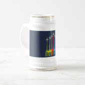 Phantastische Kampfjets Bierglas (Vorderseite Links)