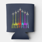 Phantastische Kampfjets Dosenkühler (Rückseite)