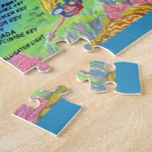Phantastische Karte der Tasten Florida Puzzle (Seite)