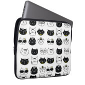 phantastische Katzen Laptop-Ärmel Laptopschutzhülle (Vorne Rechts)