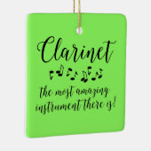 Phantastische Klarinette Keramikornament (Rechts)