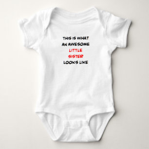phantastische kleine Schwester Baby Strampler