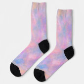 Phantastische Kombination von Pastellfarben Socken (Linkes Detail)