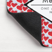 Phantastische Krankenpflege Herzmuster Mousepad (Ecke)