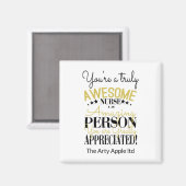 phantastische Krankenschwester , Krankenschwester Magnet (Vorderseite/Rückseite)