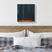 Phantastische Kunst Leinwanddruck (Insitu (Schlafzimmer))