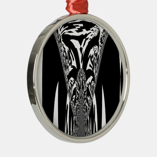 Phantastische Kunst Ornament Aus Metall (Rechts)