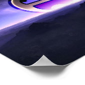 Phantastische Landschaft Poster (Ecke)