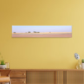 Phantastische Landschaft von Botswana Pans Canvas Leinwanddruck (Insitu (Wohnzimmer))