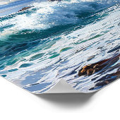 Phantastische Landschaftsmalerei Poster (Ecke)