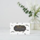 Phantastische Lashes, Eyelashes Visitenkarte (Stehend Vorderseite)