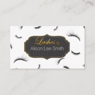 Phantastische Lashes, Eyelashes Visitenkarte