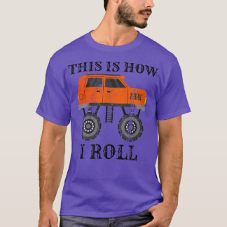 Phantastische Lastkraftwagen Cool Monster LKW Das T-Shirt