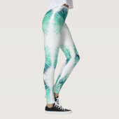 Phantastische Leggings aus Grünpalmenblättern (Rechts)