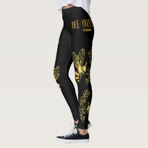Phantastische Leggings der Black and Gold Bee - Th
