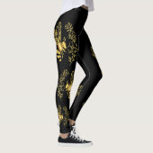Phantastische Leggings für Schwarze und Goldbeere (Rechts)