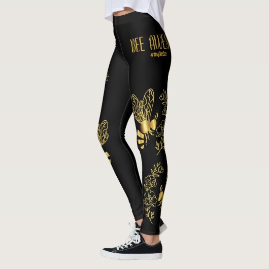 Phantastische Leggings für Schwarze und Goldbeere (Links)
