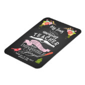 Phantastische Lehrerwertungswoche Magnet (Linke Seite)