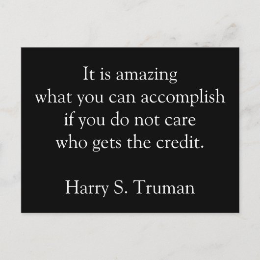 Phantastische Leistungen motivierend Postkarte (Vorderseite)