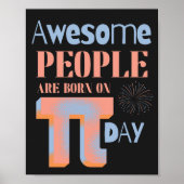 Phantastische Leute sind am Pi-Day Big-Pi-Symbol G Poster (Vorne)