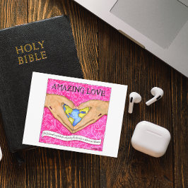 Phantastische Liebe Inspiration Postkarte