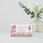 Phantastische Liebe - Quarz 2 Benutzerdefinierte V Visitenkarte (Stehend Vorderseite)