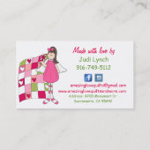 Phantastische Liebe - Quarz 2 Benutzerdefinierte V Visitenkarte (Rückseite)