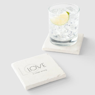 Phantastische Liebe Stone Untersetzer