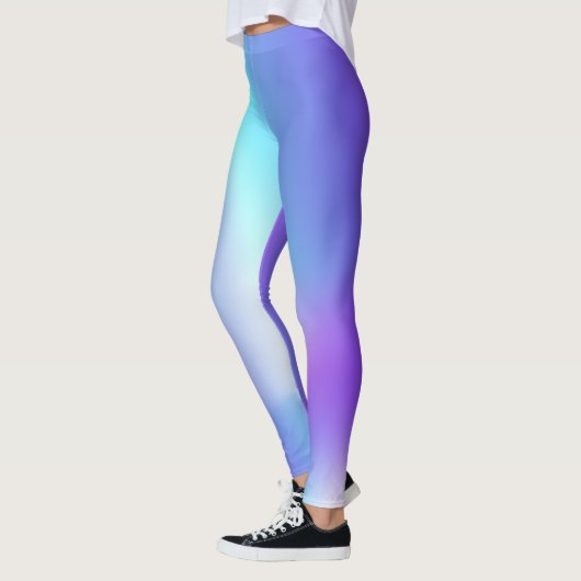 Phantastische Lila-Blue-Leggings Leggings (Links)