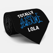 Phantastische Lola Blue Tshirts und Geschenke Krawatte (Gerollt)