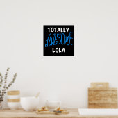 Phantastische Lola Blue Tshirts und Geschenke Poster (Küche)