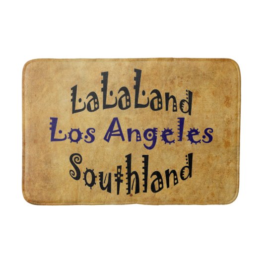 Phantastische Los Angeles Bath Mat! Badematte (Vorderseite)