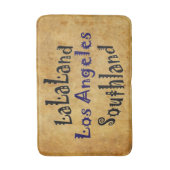 Phantastische Los Angeles Bath Mat! Badematte (Vorderseite Vertikal)