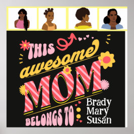 Phantastische Mama! Fröhlich, lustig, Poster für M