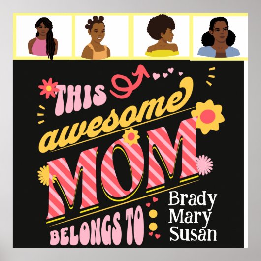 Phantastische Mama! Fröhlich, lustig, Poster für M (Vorne)