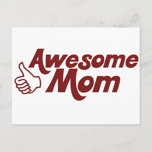 Phantastische Mama für den Muttertag Postkarte (Vorderseite)