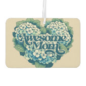 Phantastische Mama Hydrangeas Muttertag Autolufterfrischer (Rückseite)