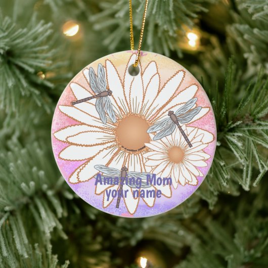 Phantastische Mama Keramik Ornament (Baum)