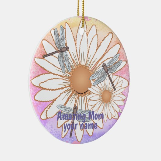 Phantastische Mama Keramik Ornament (Rechts)