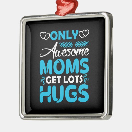 Phantastische Mama Ornament Aus Metall (Links)