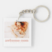 Phantastische Mama seit 20XX Muttertag Schlüsselanhänger (Rückseite)