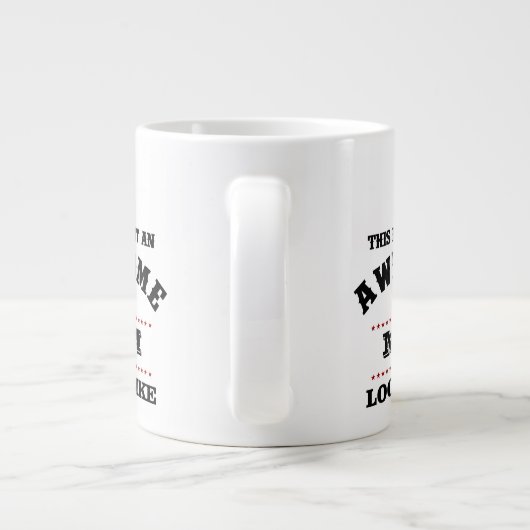 Phantastische Mama Vielen Dank, Frau von Son oder  Jumbo-Tasse (Rückseite)